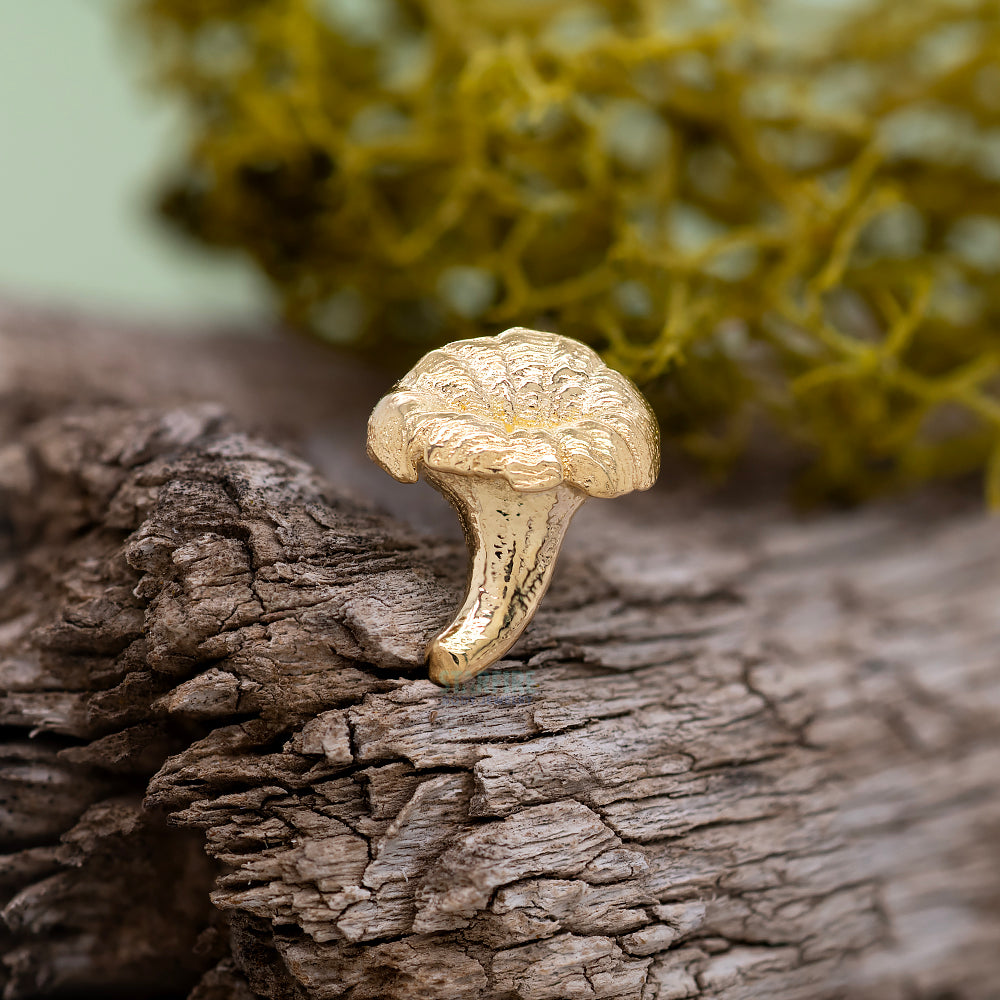 threadless: "Mushroom 07" End in Gold