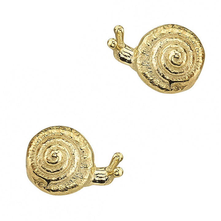 threadless: Snail Pin in Gold & Platinum