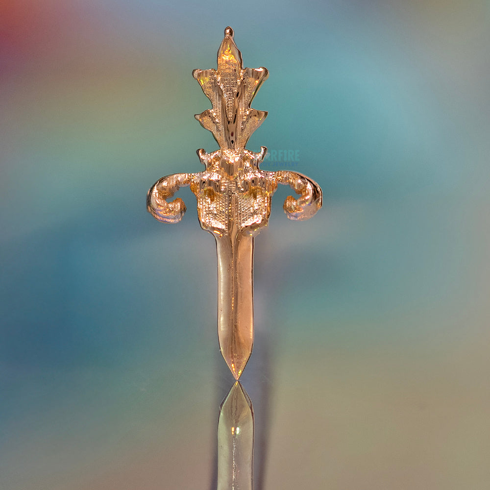 threadless: "Royal Dagger" End in Gold