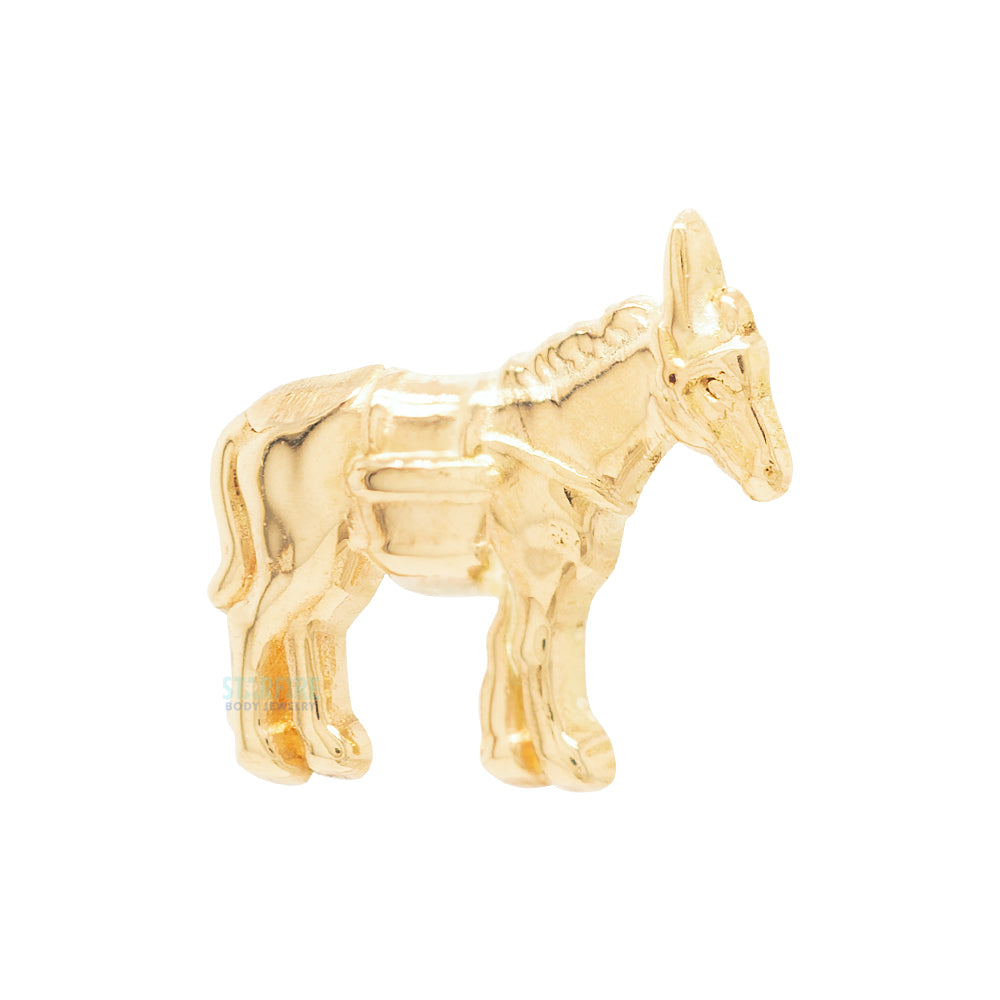 threadless: Donkey End in Gold