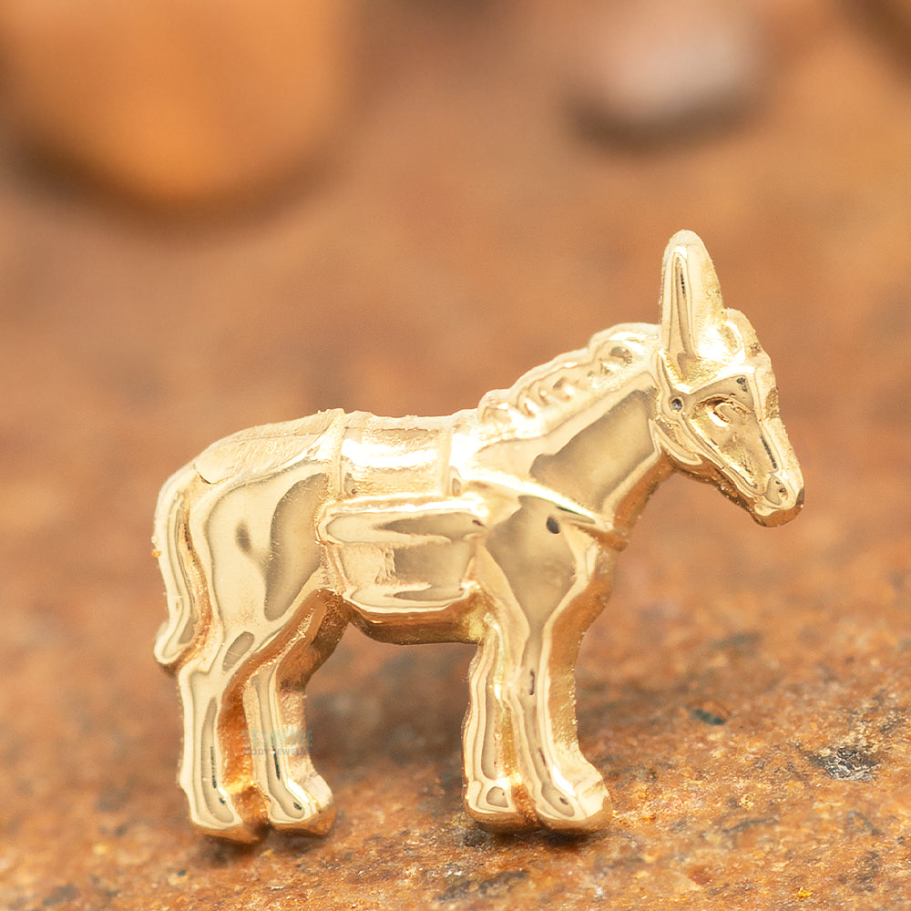 threadless: Donkey End in Gold