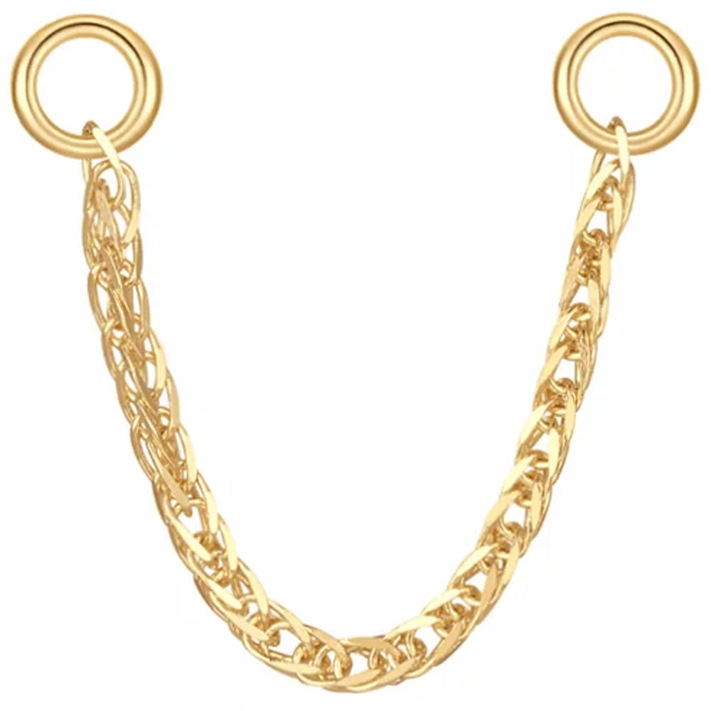 Chopin Chain Attachment in Gold