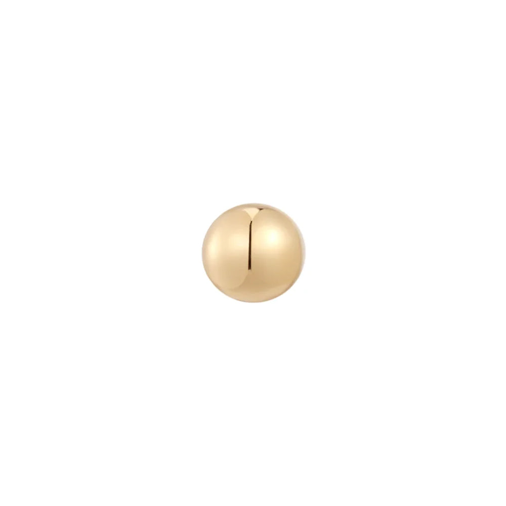 threadless: Gold Bead End in Gold