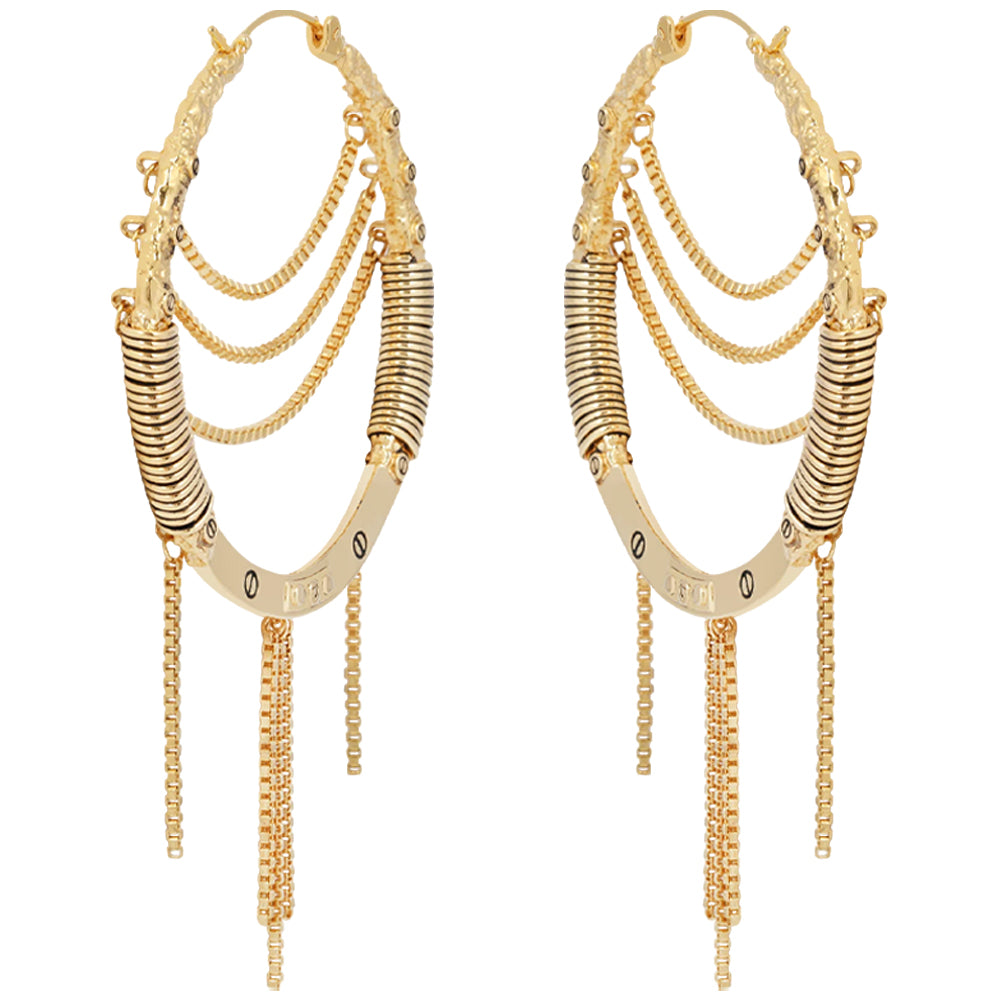 "Shibari" Earrings