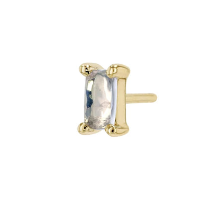 threadless: "Joey" End in Gold with Moonstone