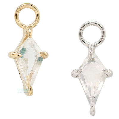 "Jace" Charm in Gold with Gemstone