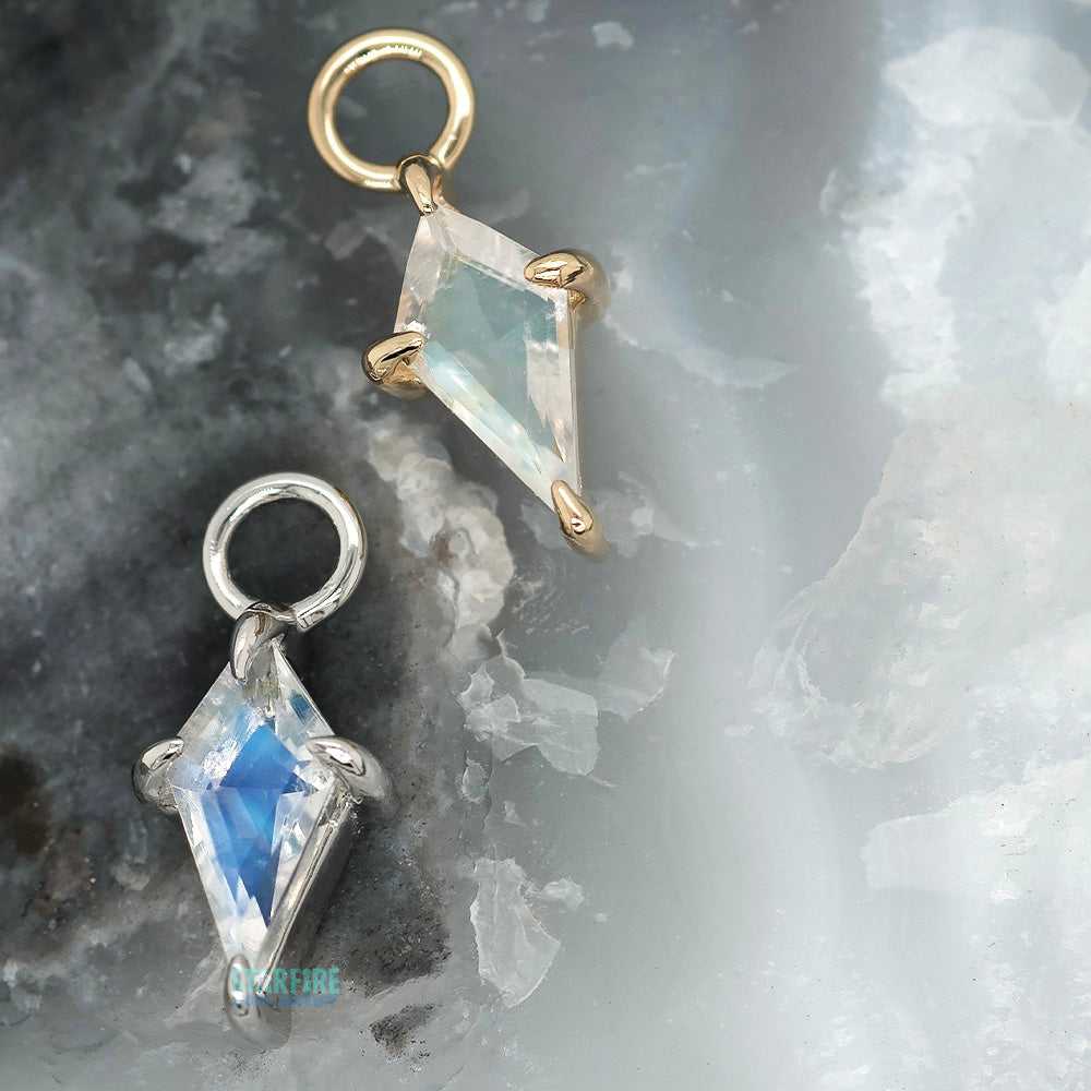"Jace" Charm in Gold with Gemstone