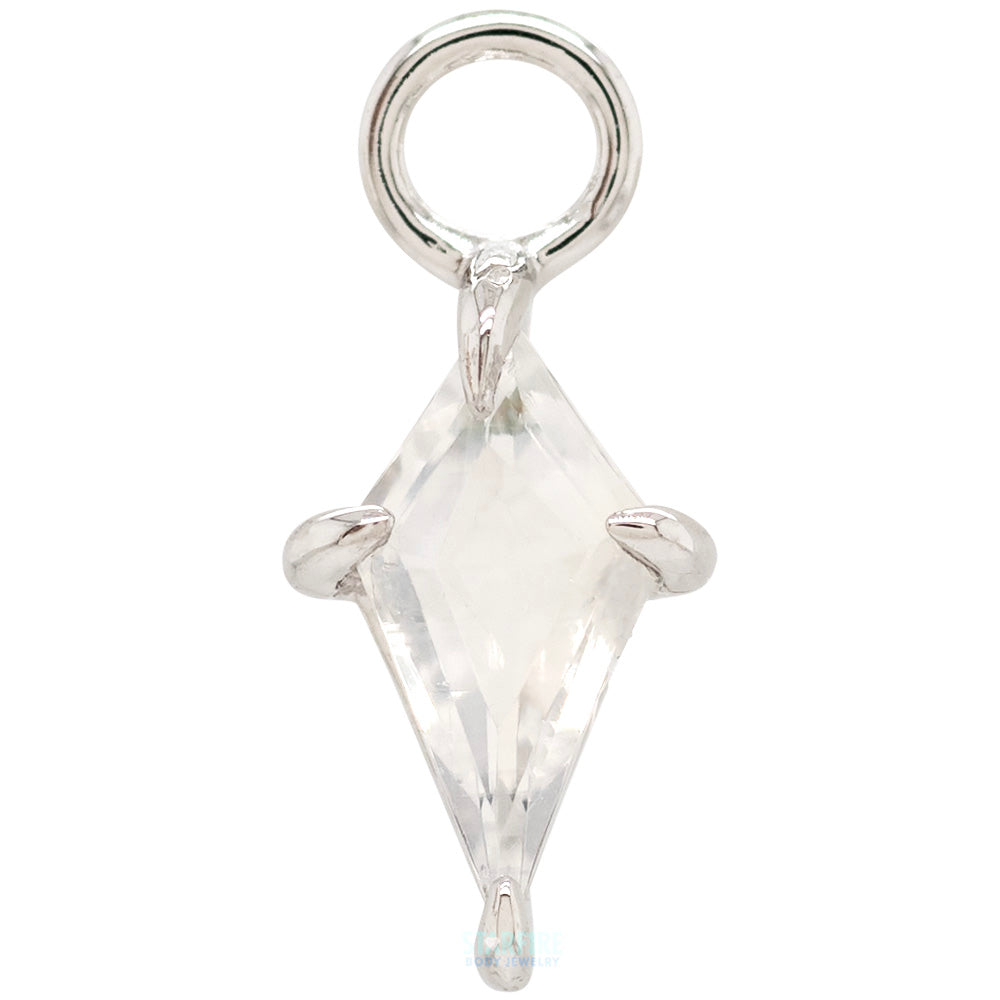 "Jace" Charm in Gold with Gemstone