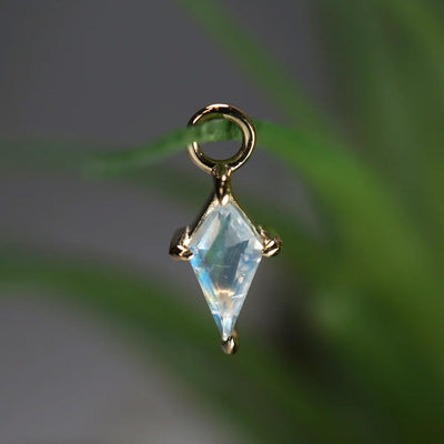 "Jace" Charm in Gold with Gemstone