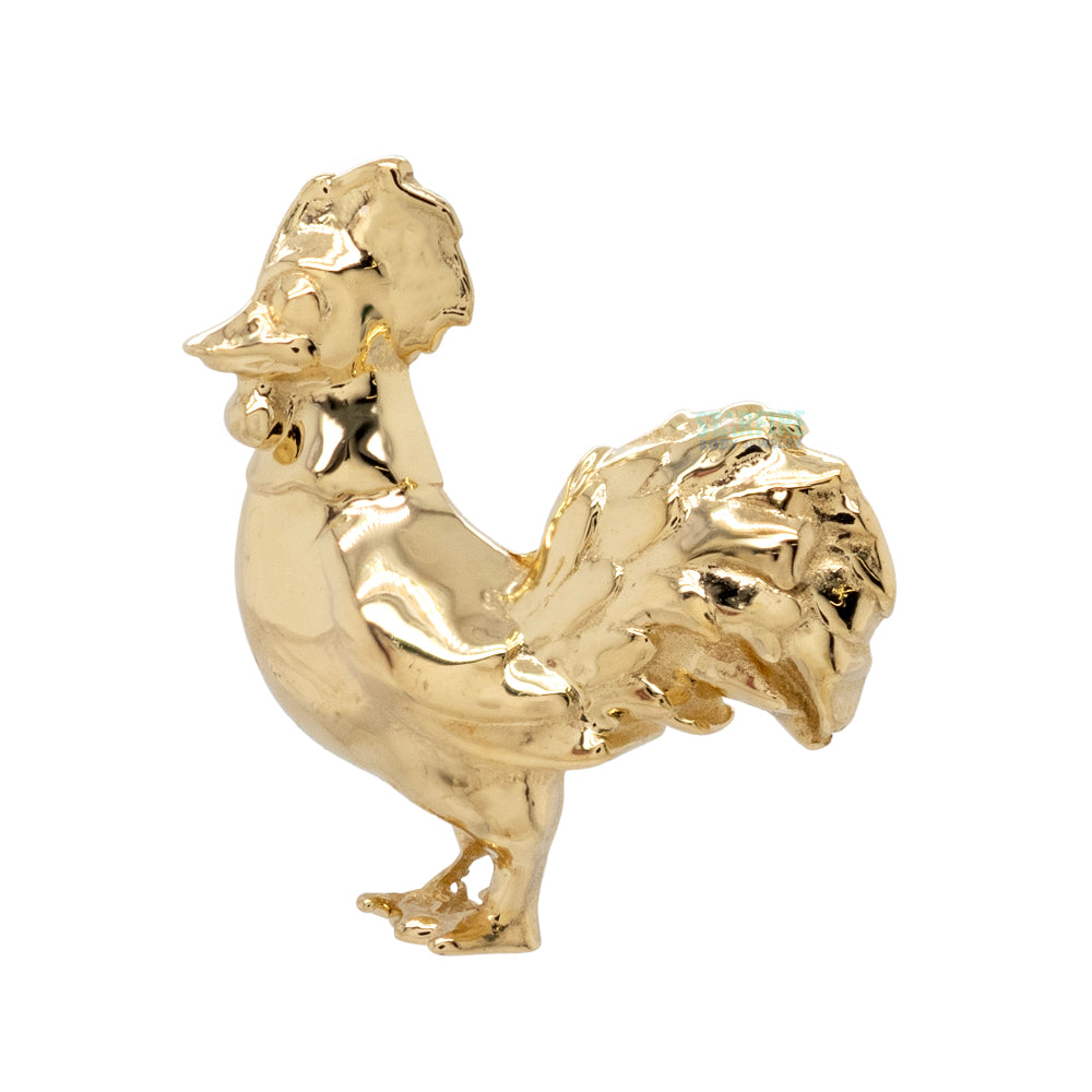 threadless: Rooster End in Gold