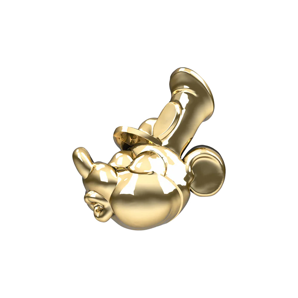 "Willy Whistle" Threaded End in Gold