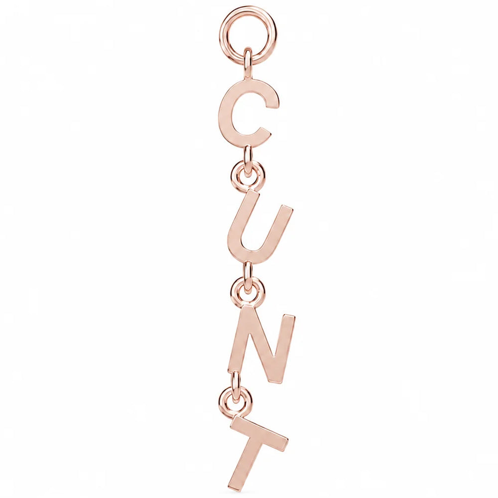 Letter Charm in Gold