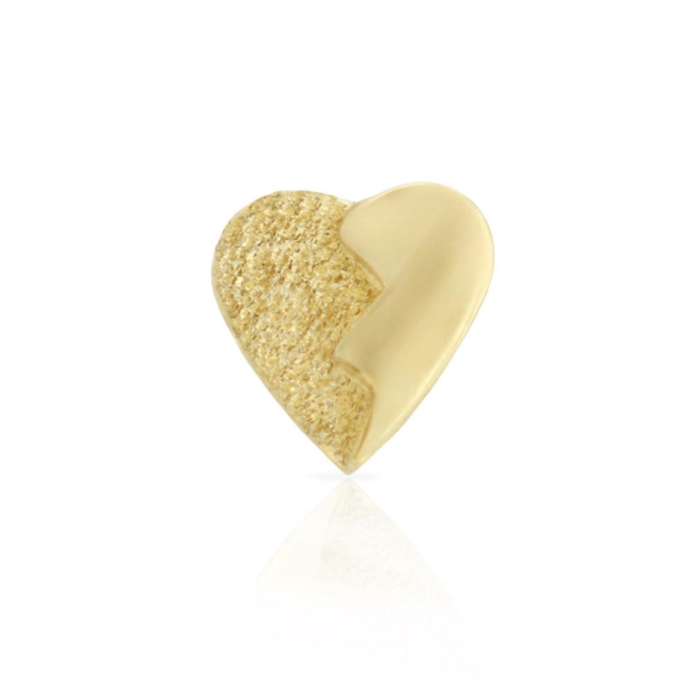 threadless: Broken Heart End in Gold