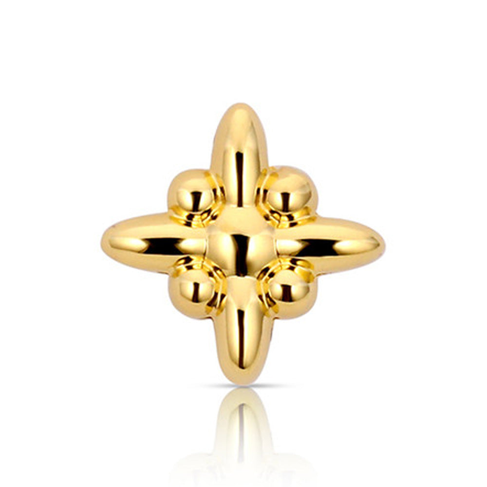 Northstar Threaded End in Gold