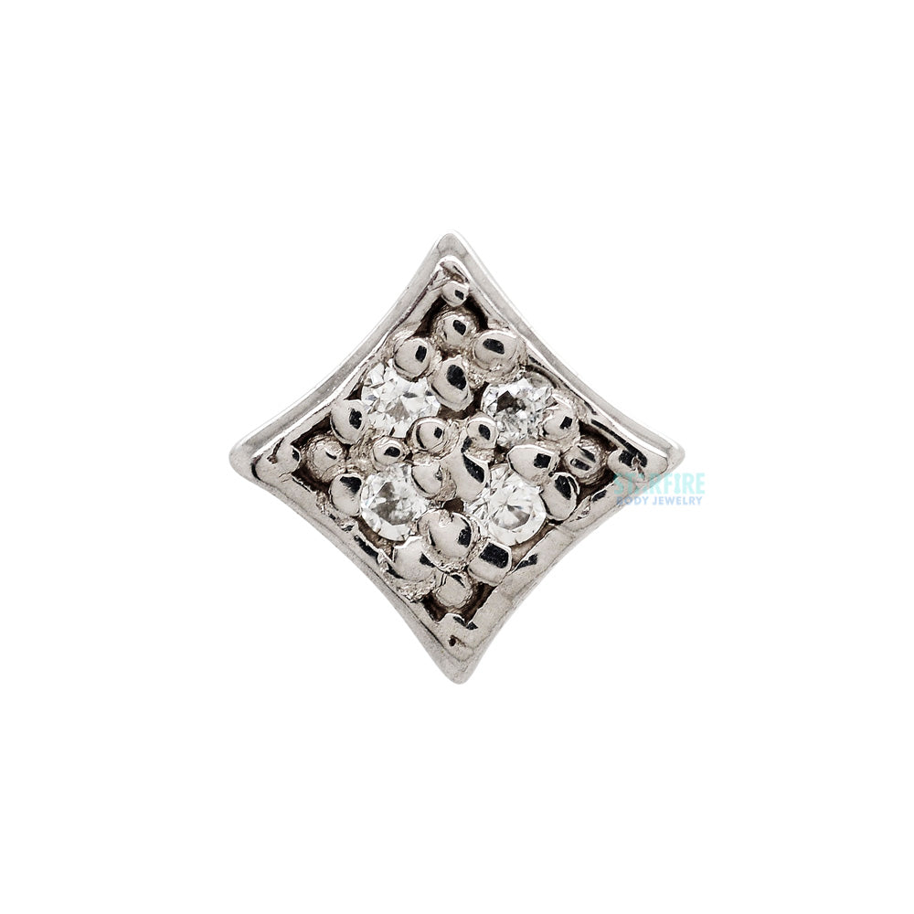threadless: "Astra Lumina" End in Gold & Platinum with CZ