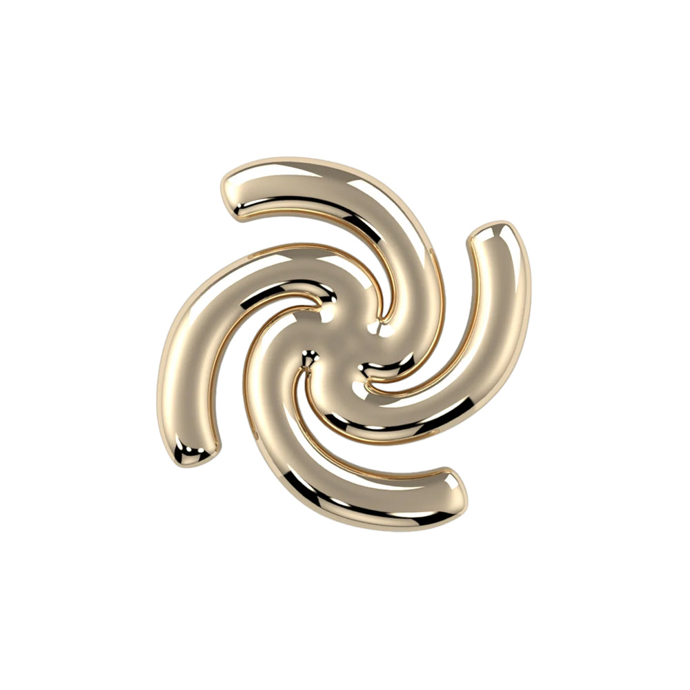 threadless: "Koru" End in Gold & Platinum