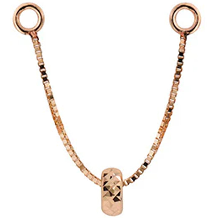 "Elixir" Chain Attachment in Gold