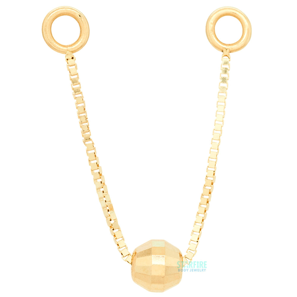 "Elixir" Chain Attachment in Gold