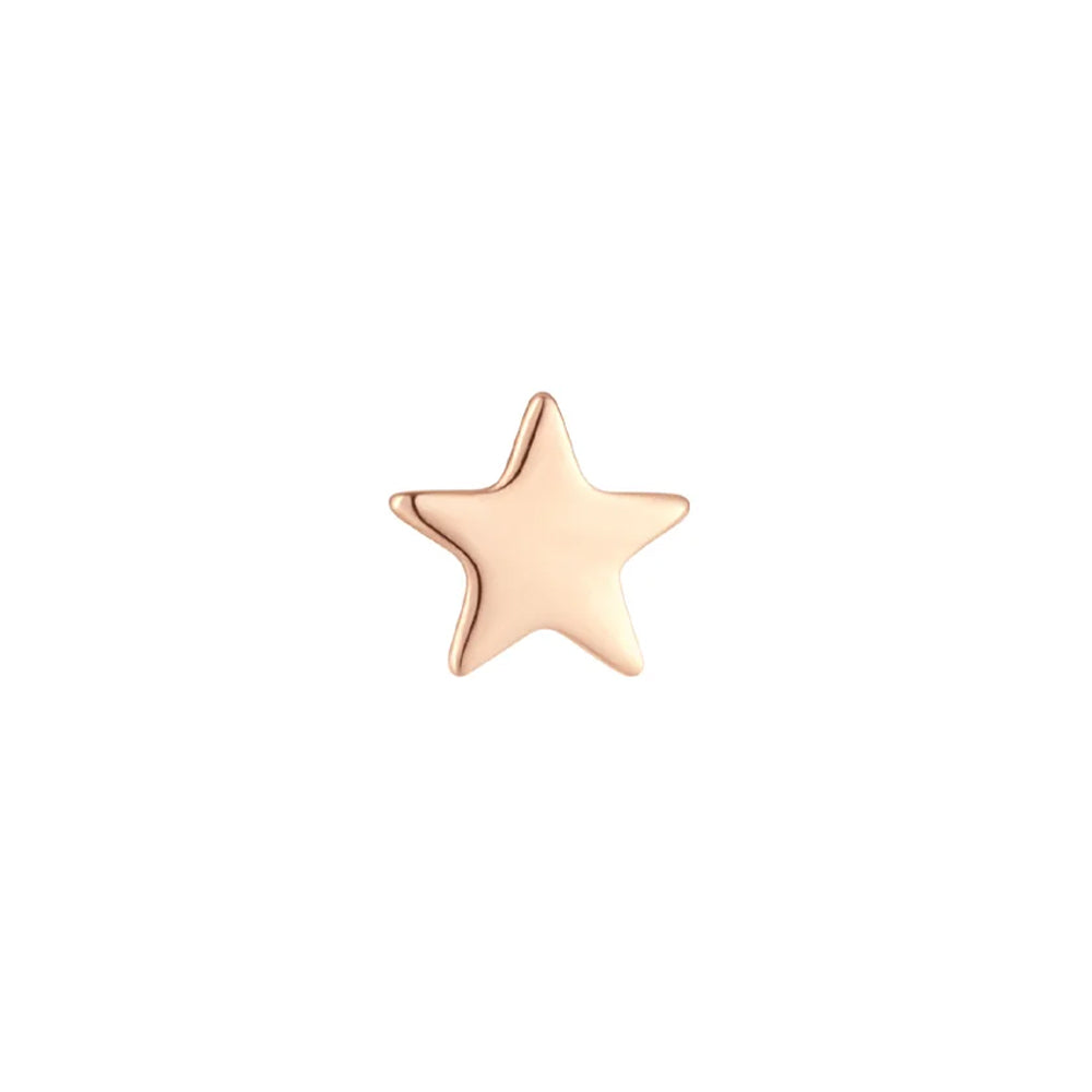 threadless: Five Point Star End in Gold