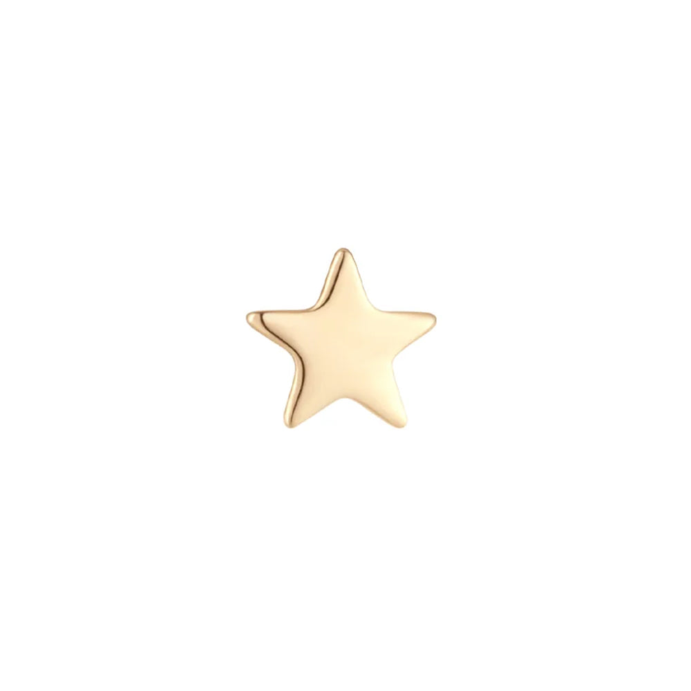 threadless: Five Point Star End in Gold