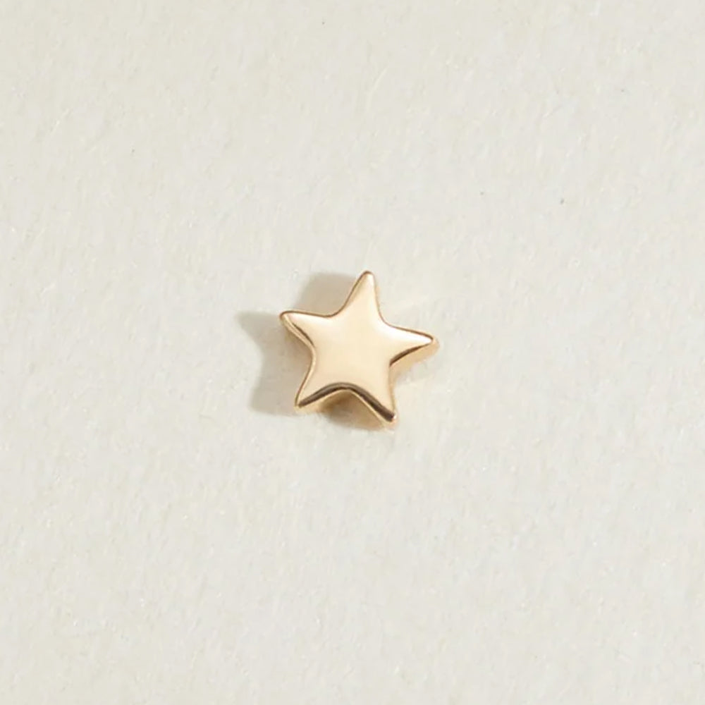 threadless: Five Point Star End in Gold