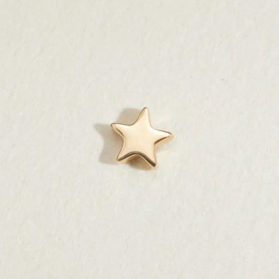 threadless: Five Point Star End in Gold