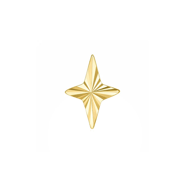 threadless: Four Point Star End in Gold