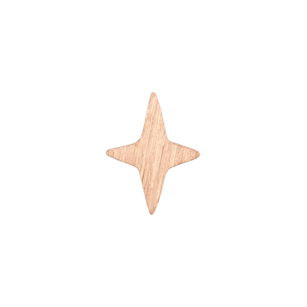 threadless: Four Point Star End in Gold