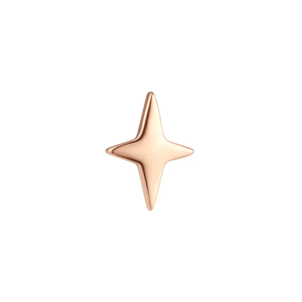 threadless: Four Point Star End in Gold