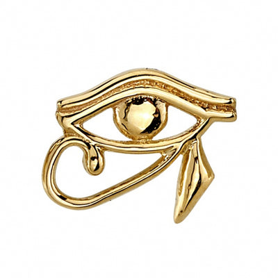 Eye of Ra Threaded End in Gold