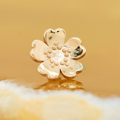 threadless: Simple Daisy Pin in Gold