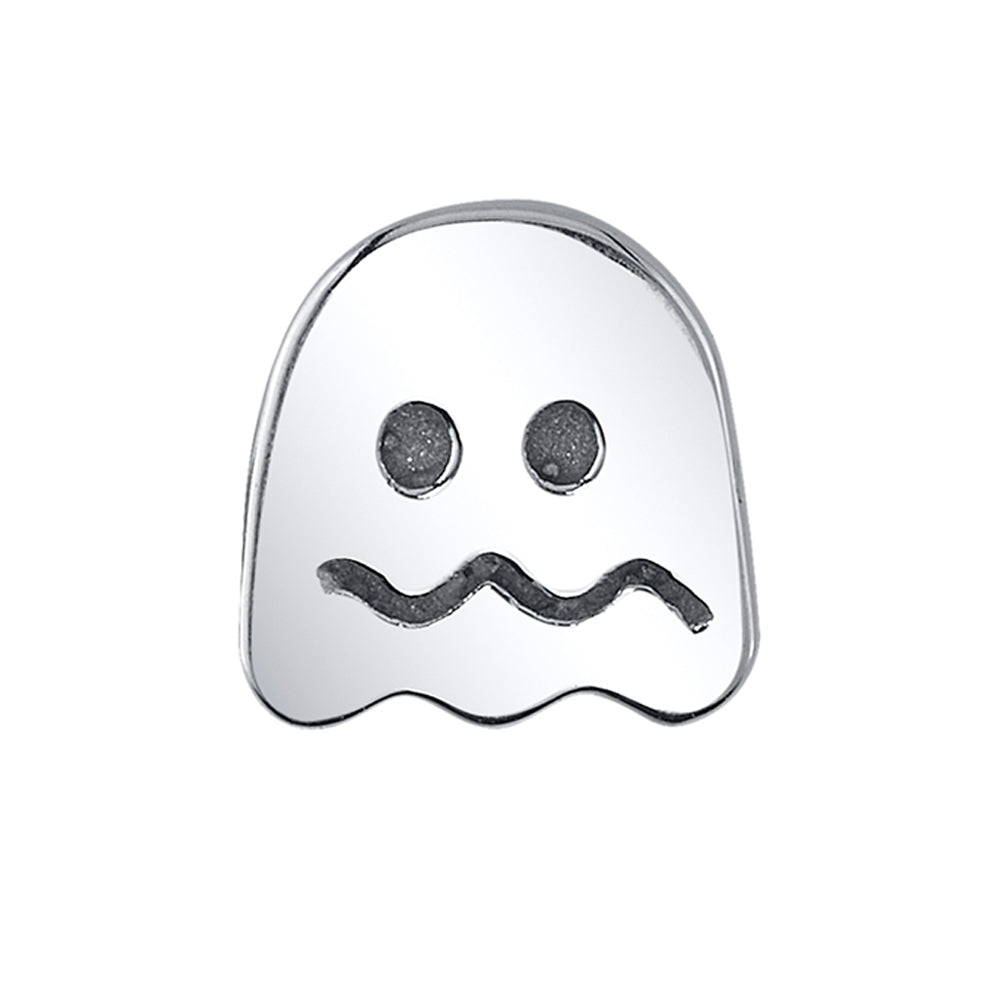 threadless: "Sad Ghost" Pin in Gold