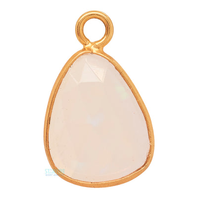 Opal Charm in Gold