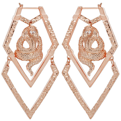 "Abracadabra" Earrings with CZ's