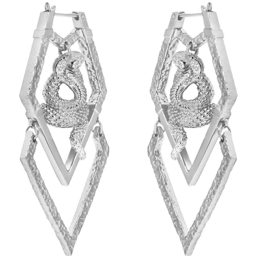 "Abracadabra" Earrings with CZ's