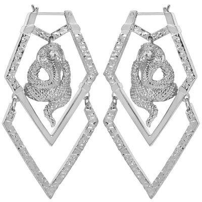 "Abracadabra" Earrings with CZ's