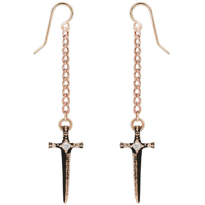 "Soothsayer" Earrings with CZ's