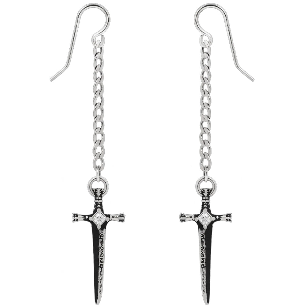 "Soothsayer" Earrings with CZ's