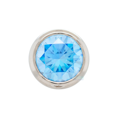 threadless: Extreme Low Profile Faceted Gem Ball End