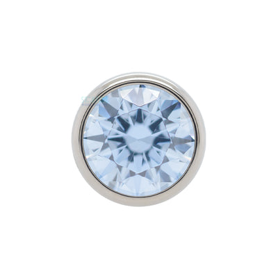 threadless: Extreme Low Profile Faceted Gem Ball End