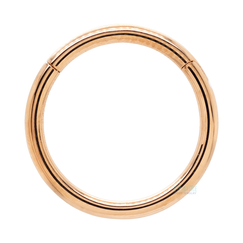 Hinge Ring / Clicker in Gold
