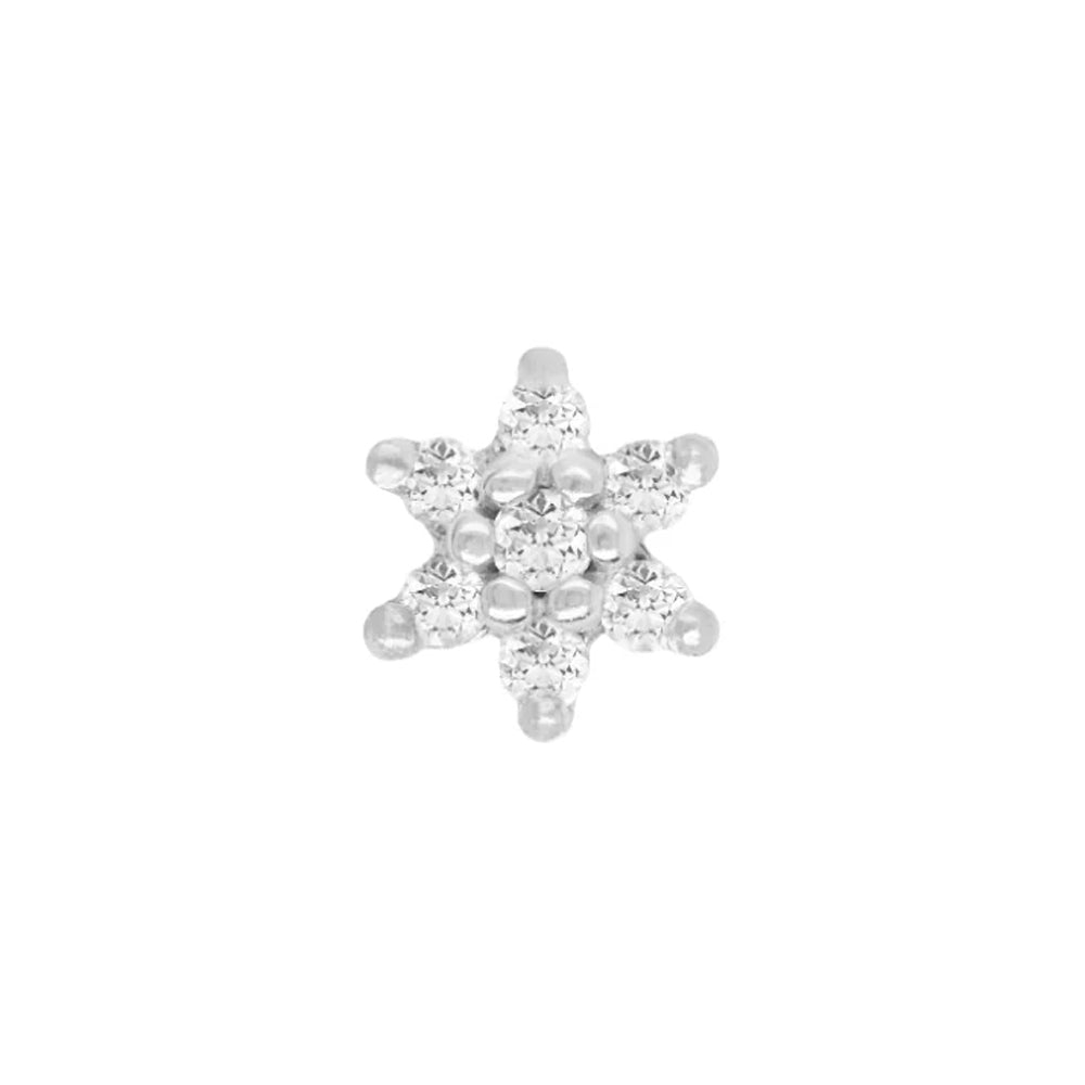 threadless: "Bloom" End in Gold with Diamonds