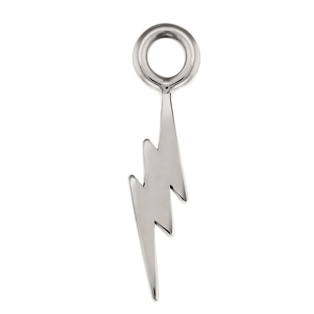 Thunderbolt Charm in Gold