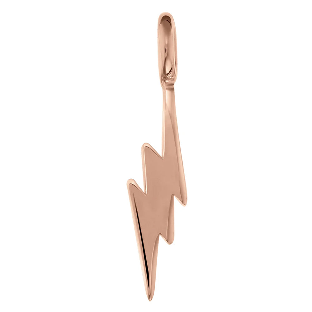 Thunderbolt Charm in Gold