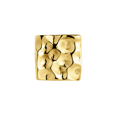 threadless: "I'm Square" End in Gold