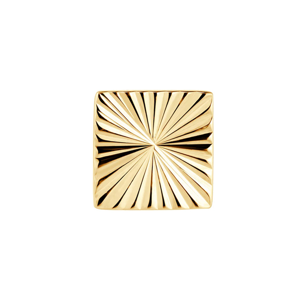 threadless: "I'm Square" End in Gold
