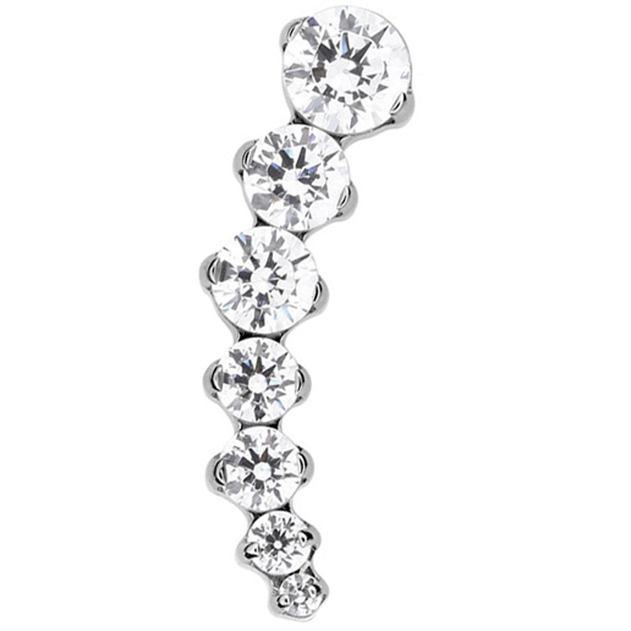 "Perseus" Threaded End with DIAMONDS