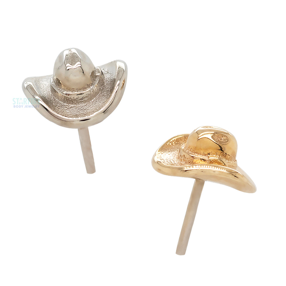 threadless: Cowboy Hat End in Gold