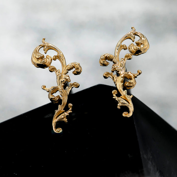 "J'adore" Threaded End in Gold