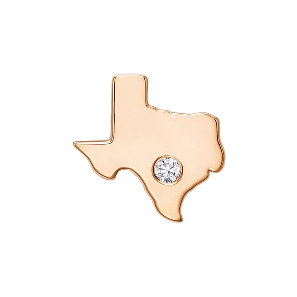 threadless: State End in Gold with Diamond